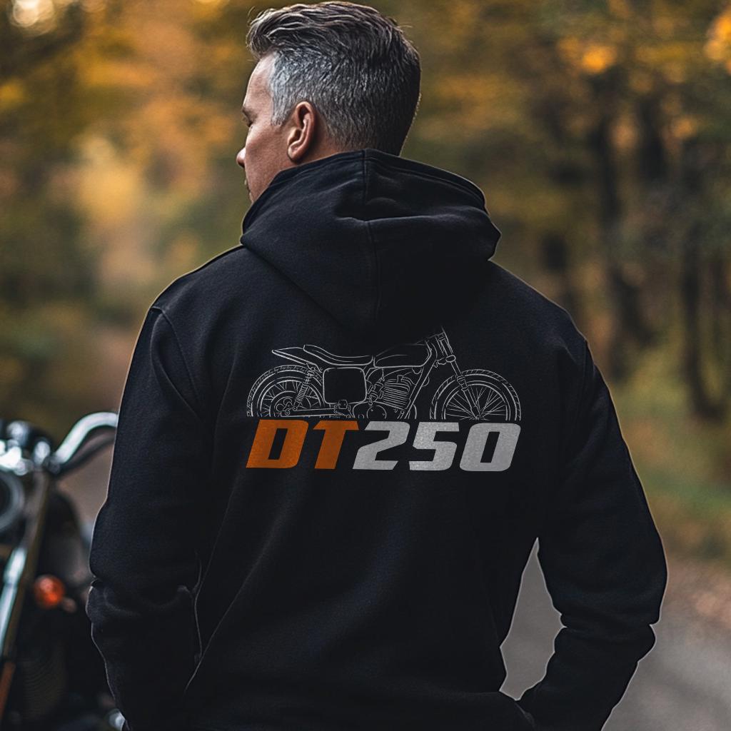 Harley-Davidson DT 250 1977 Inspired Hoodie - Biker Motorcycle Sweatshirt
