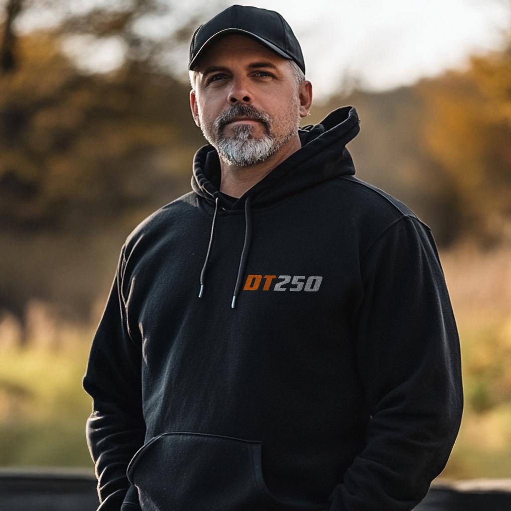 Harley-Davidson DT 250 1977 Inspired Hoodie - Biker Motorcycle Sweatshirt