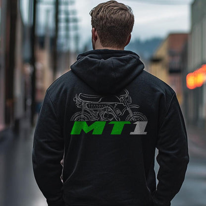 Kawasaki MT1 Inspired Hoodie - Motorcycle Sweatshirt for Riders