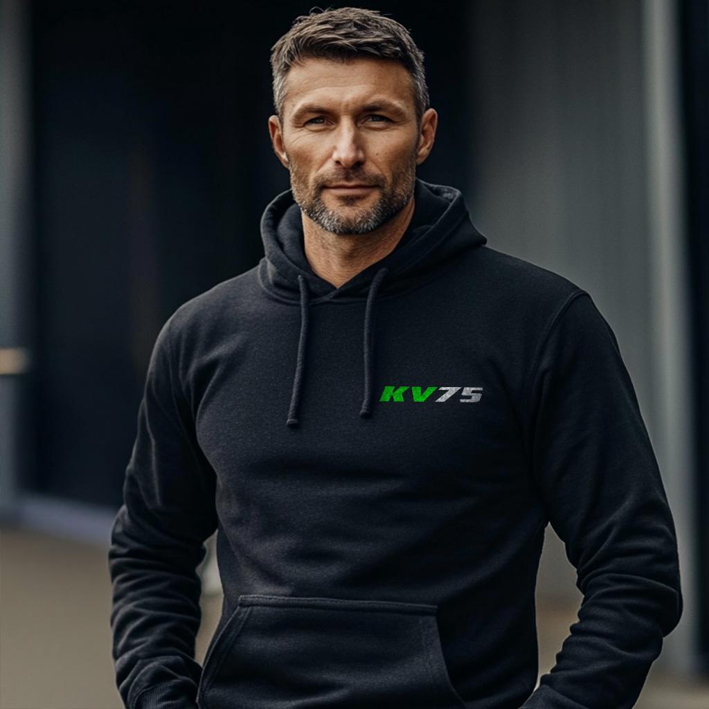 Kawasaki KV75 Inspired Hoodie - Motorcycle Sweatshirt for Riders