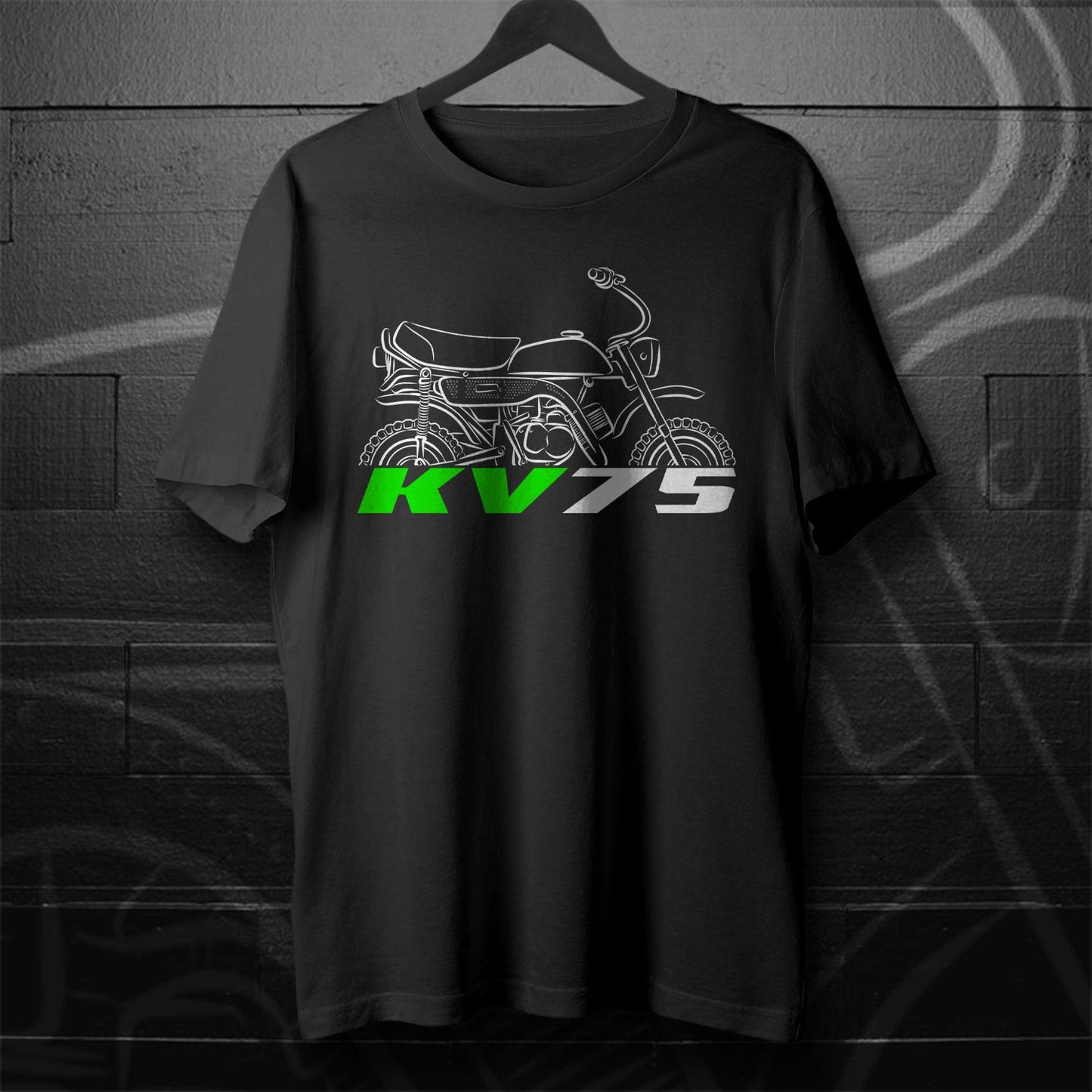 Kawasaki KV75 Inspired T-Shirt - Motorcycle Tee Shirt for Riders