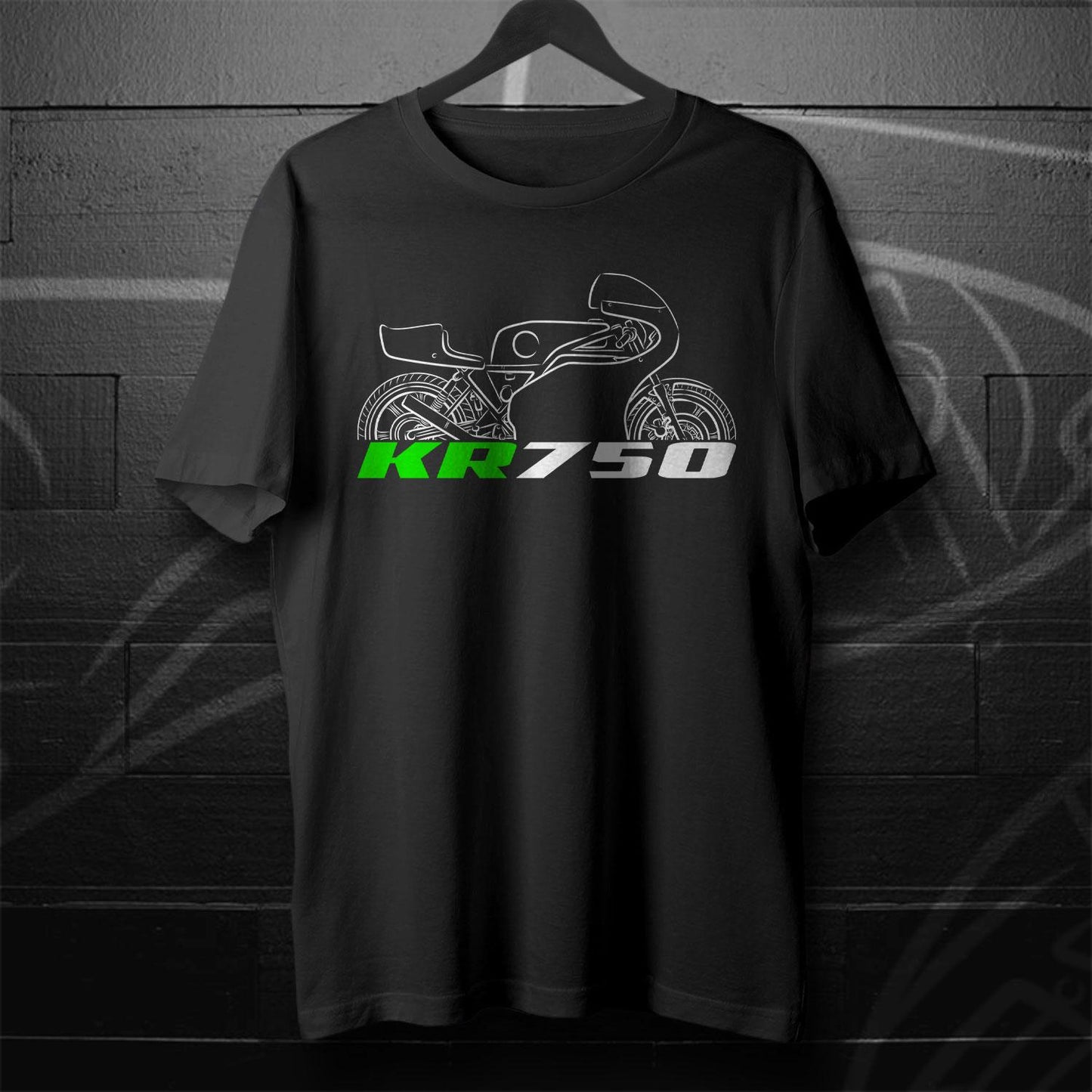 Kawasaki KR750 Inspired T-Shirt - Motorcycle Tee Shirt for Riders