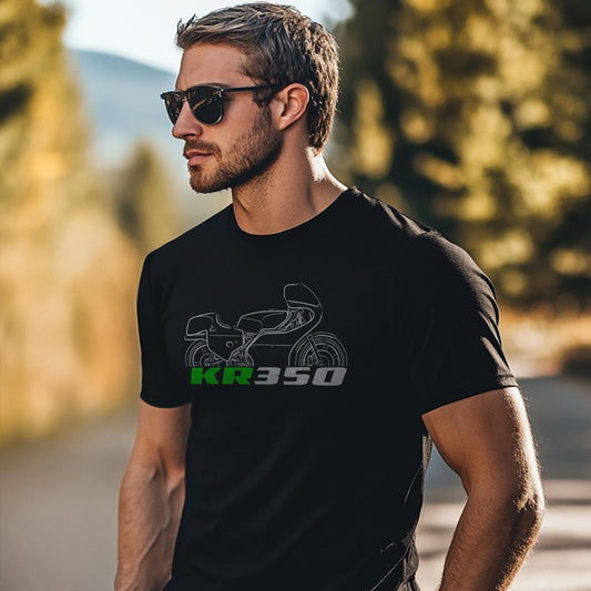 Kawasaki KR350 Inspired T-Shirt - Motorcycle Tee Shirt for Riders