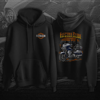 Harley Electra Glide Ultra Classic FLHTCU & FLHTCUI 2015 Inspired Hoodie - Biker Motorcycle Sweatshirt
