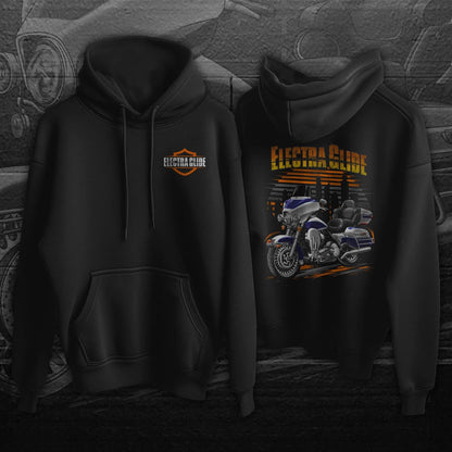 Harley Electra Glide Ultra Classic FLHTCU & FLHTCUI 2009-10 Inspired Hoodie - Biker Motorcycle Sweatshirt