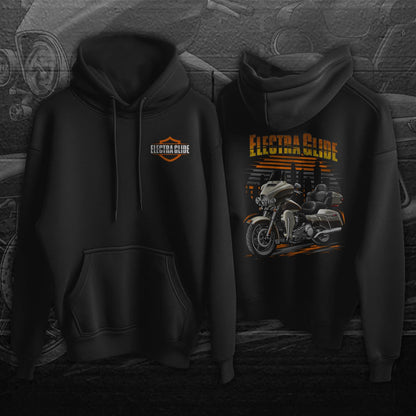 Harley Electra Glide Ultra Classic FLHTCU & FLHTCUI 2014 Inspired Hoodie - Biker Motorcycle Sweatshirt