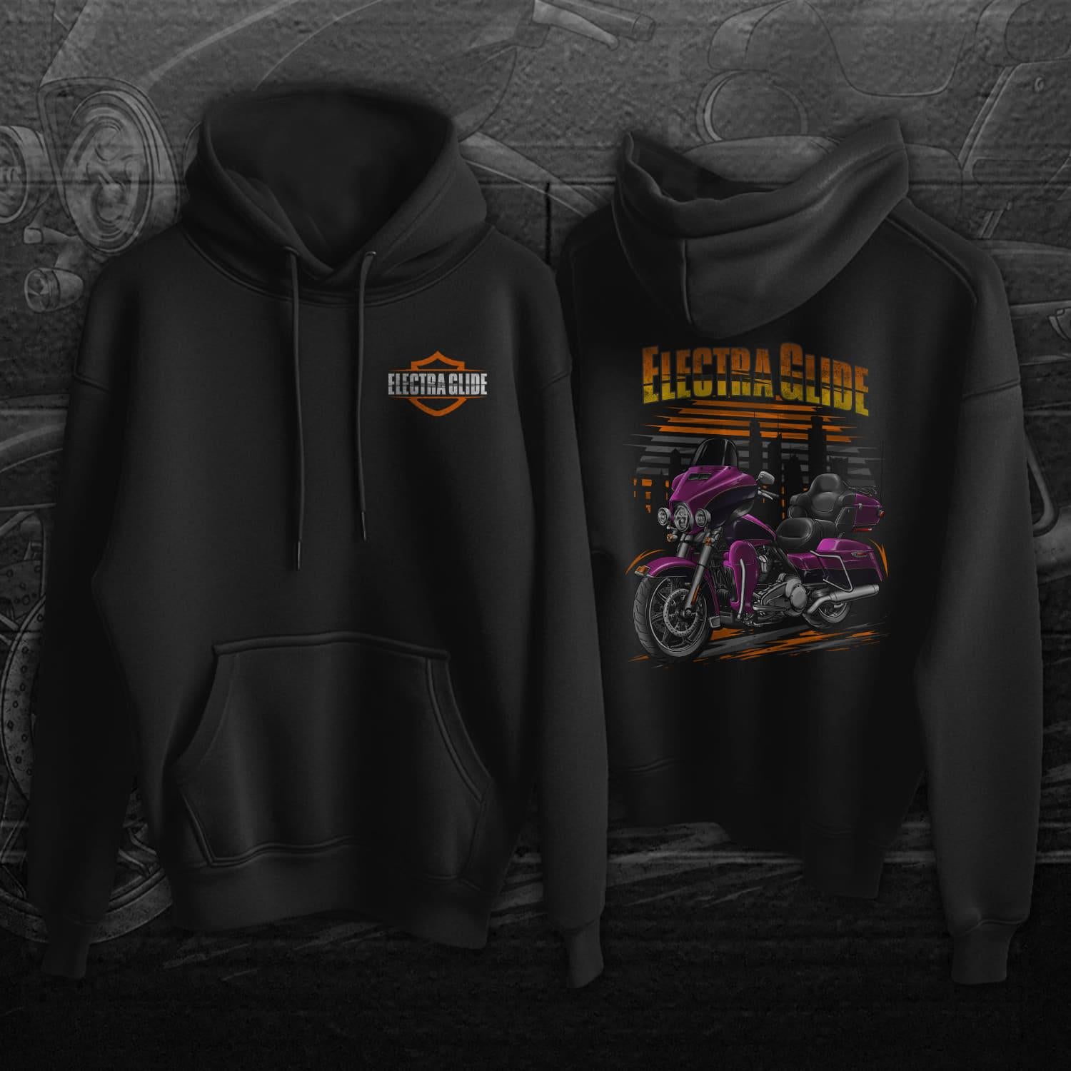 Harley Electra Glide Ultra Classic FLHTCU & FLHTCUI 2016-18 Inspired Hoodie - Biker Motorcycle Sweatshirt