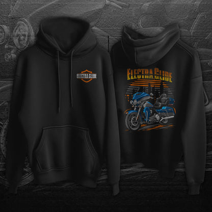 Harley Electra Glide Ultra Classic FLHTCU & FLHTCUI 2016-18 Inspired Hoodie - Biker Motorcycle Sweatshirt