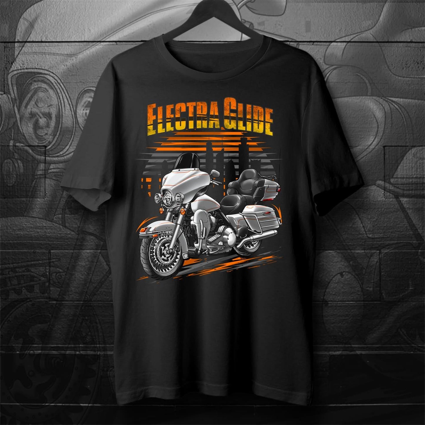 Harley Electra Glide Ultra Classic FLHTCU & FLHTCUI 2011 Inspired T-Shirt - Biker Motorcycle Tee Shirt