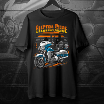 Harley Electra Glide Ultra Classic FLHTCU & FLHTCUI 2016-18 Inspired T-Shirt - Biker Motorcycle Tee Shirt