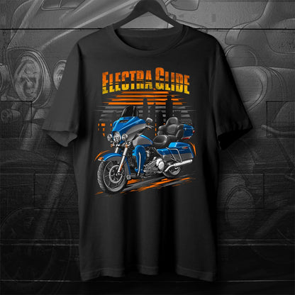 Harley Electra Glide Ultra Classic FLHTCU & FLHTCUI 2016-18 Inspired T-Shirt - Biker Motorcycle Tee Shirt