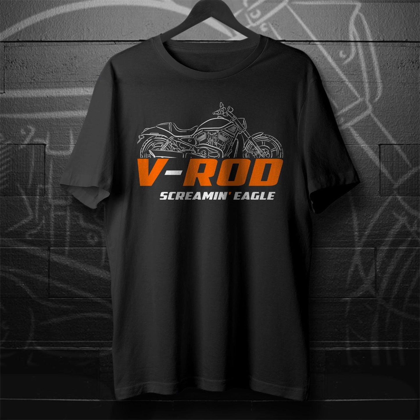 Harley-Davidson VRSCSE & VRSCSE2 Screamin Eagle V-Rod Destroyer Inspired T-Shirt - Biker Motorcycle Tee Shirt