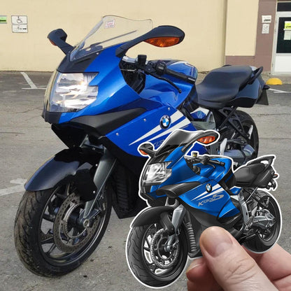 BMW K1300S Inspired Stickers - Set of 3 Motorcycle Decals