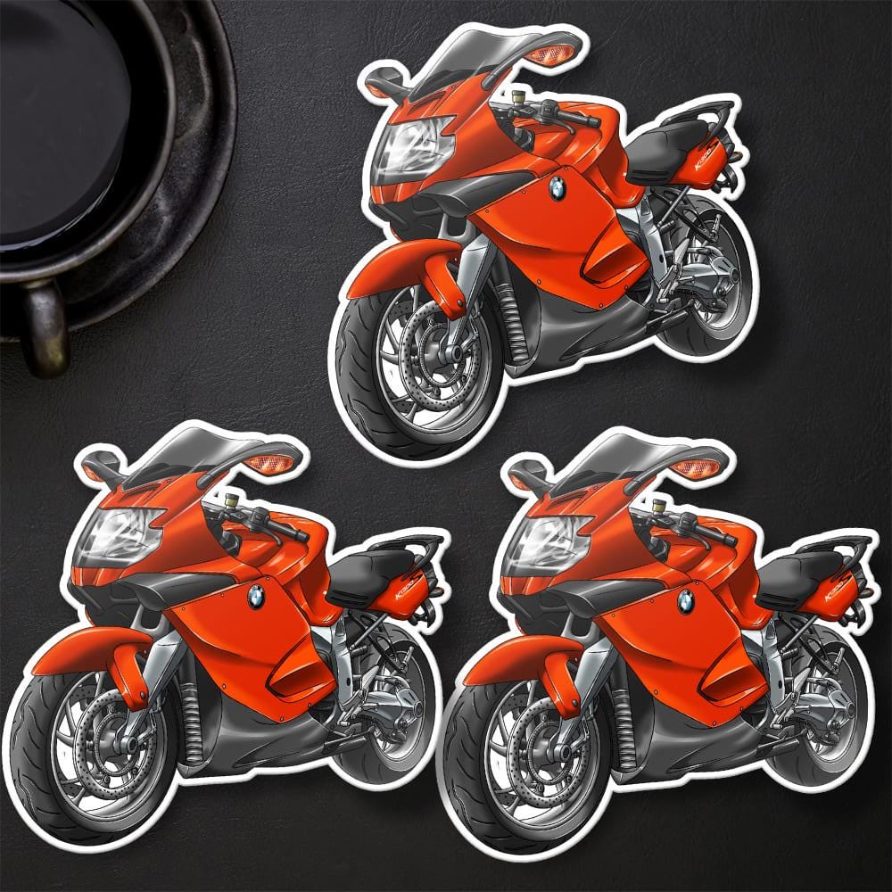 BMW K1300S Inspired Stickers - Set of 3 Motorcycle Decals