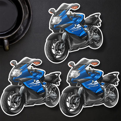 BMW K1300S Inspired Stickers - Set of 3 Motorcycle Decals