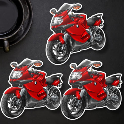 BMW K1300S Inspired Stickers - Set of 3 Motorcycle Decals