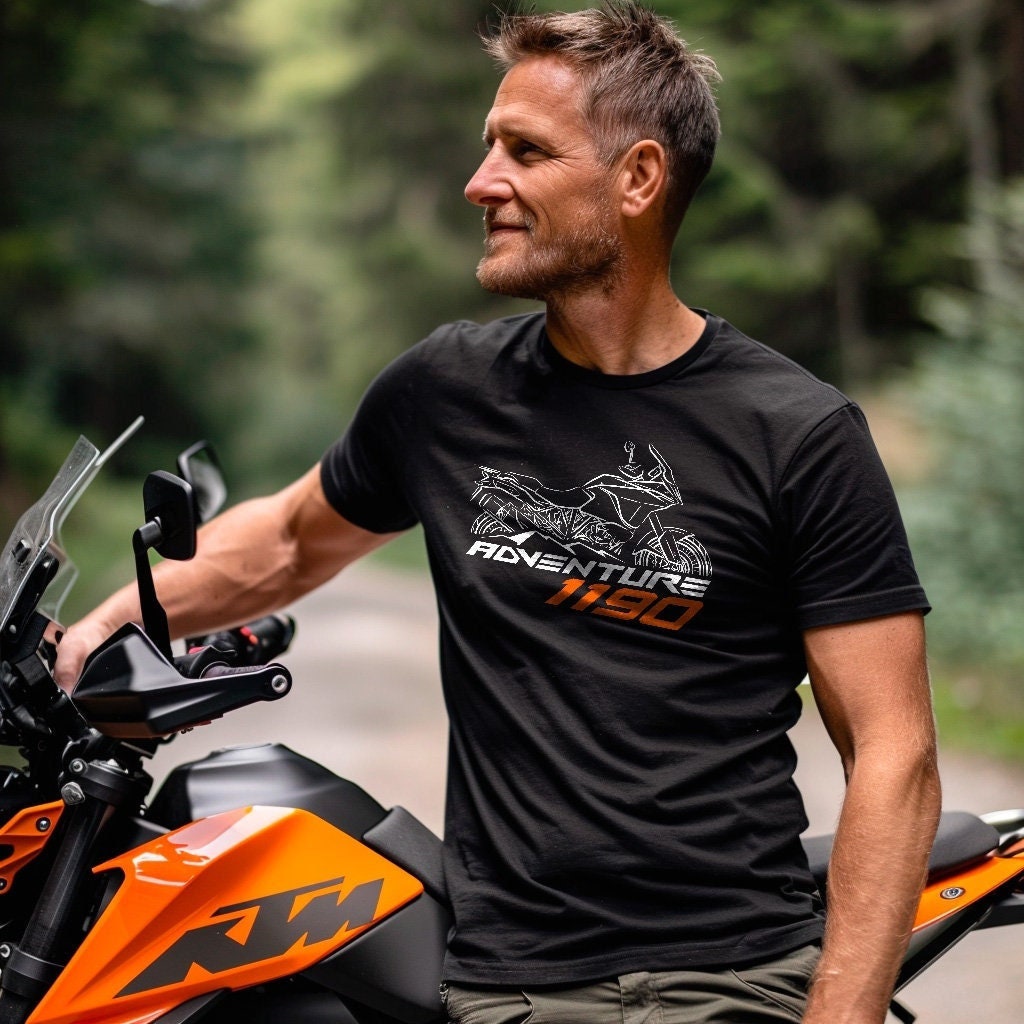 KTM 1190 Adventure T-Shirt - Motorcycle Tee Shirt for ADV Riders