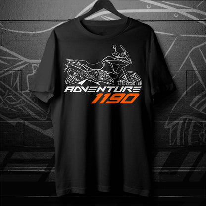 KTM 1190 Adventure T-Shirt - Motorcycle Tee Shirt for ADV Riders