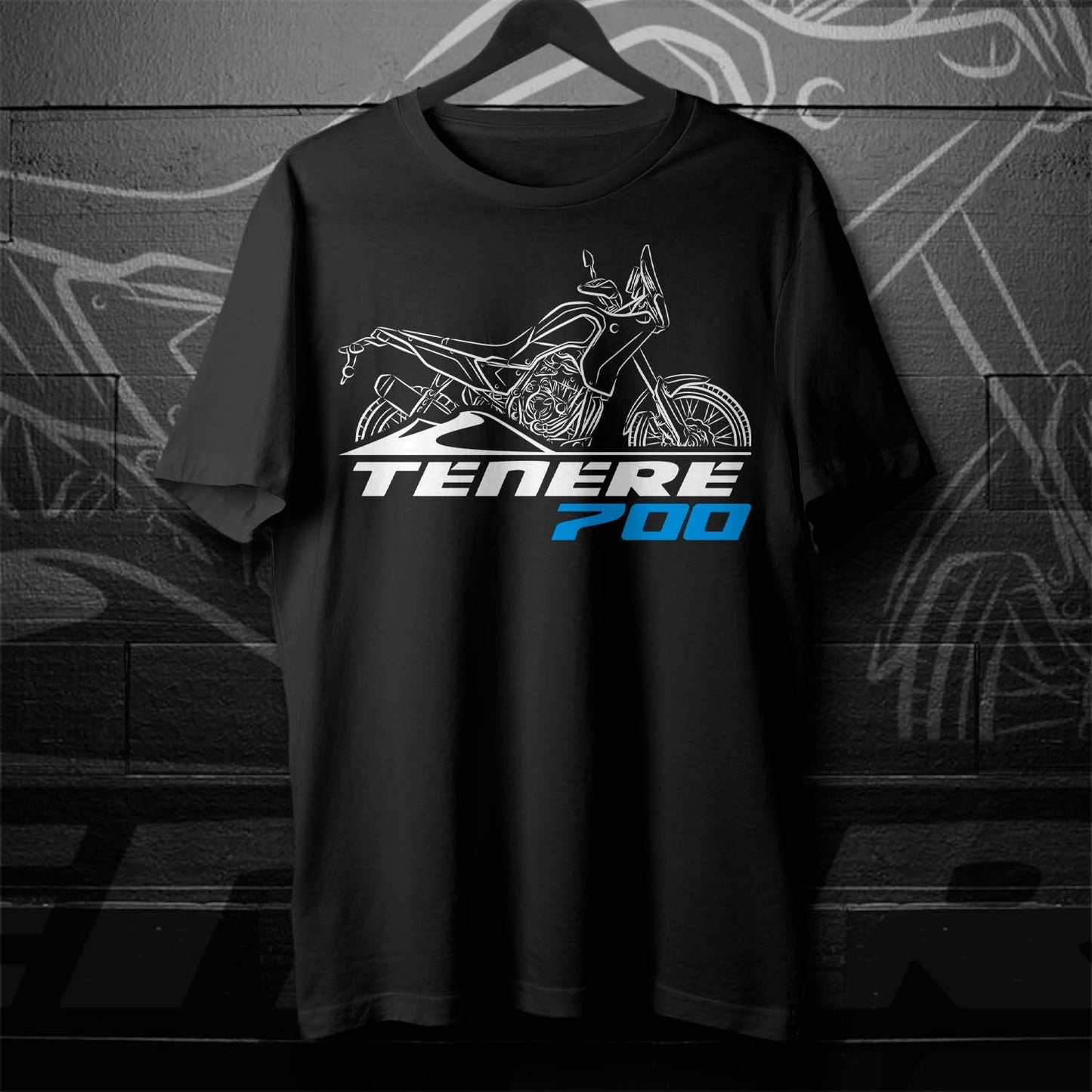 Yamaha Ténéré 700 T-Shirt - Motorcycle Tee Shirt for ADV Riders