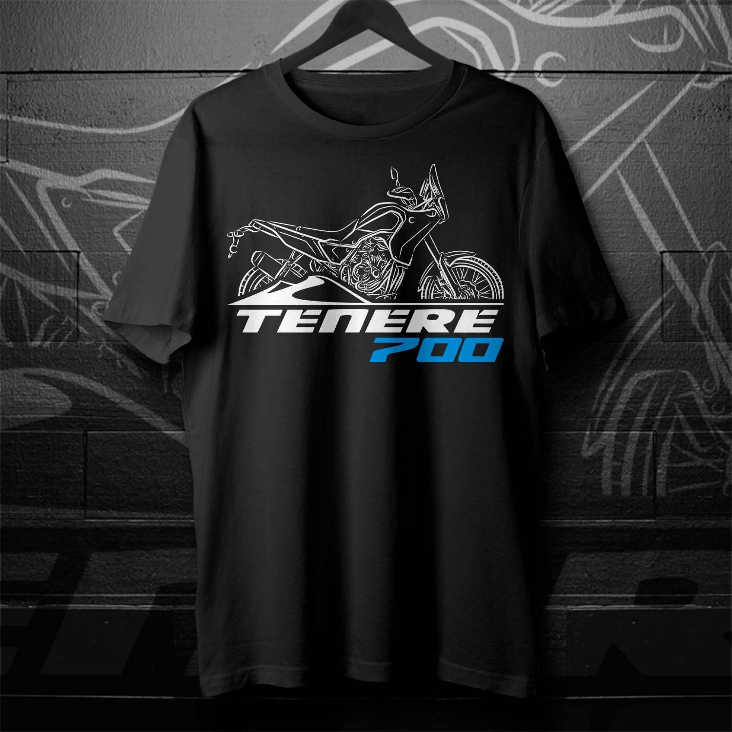 Yamaha Ténéré 700 T-Shirt - Motorcycle Tee Shirt for ADV Riders