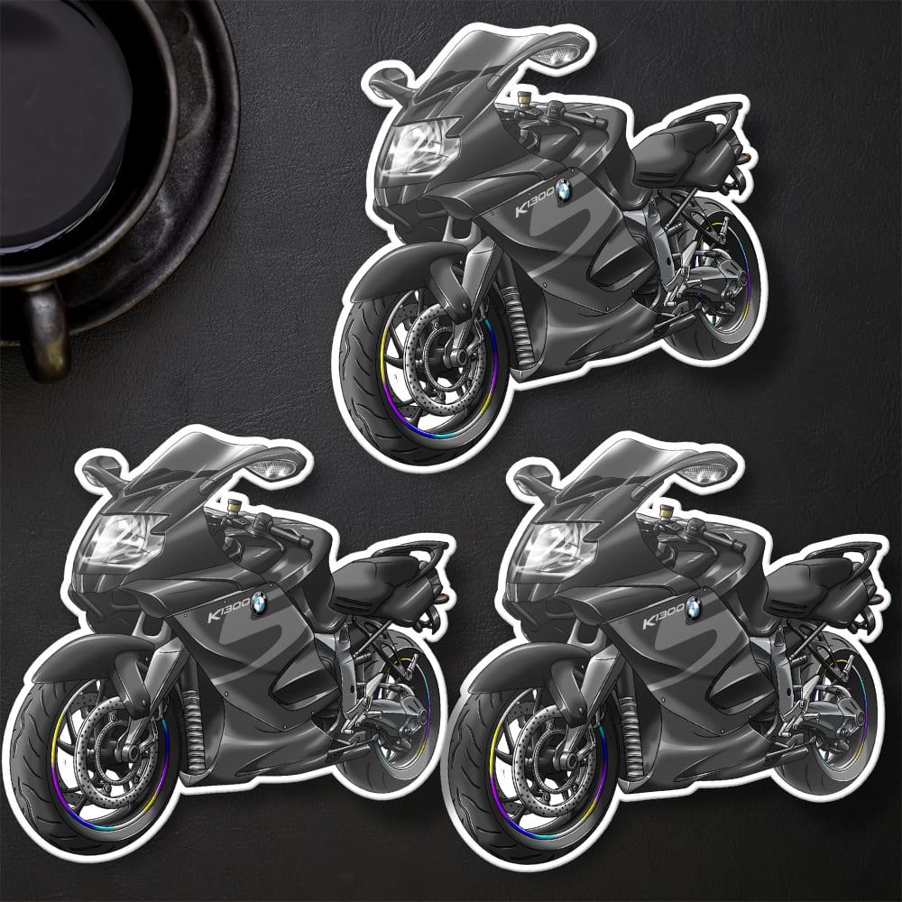 BMW K1300S Inspired Stickers - Set of 3 Motorcycle Decals