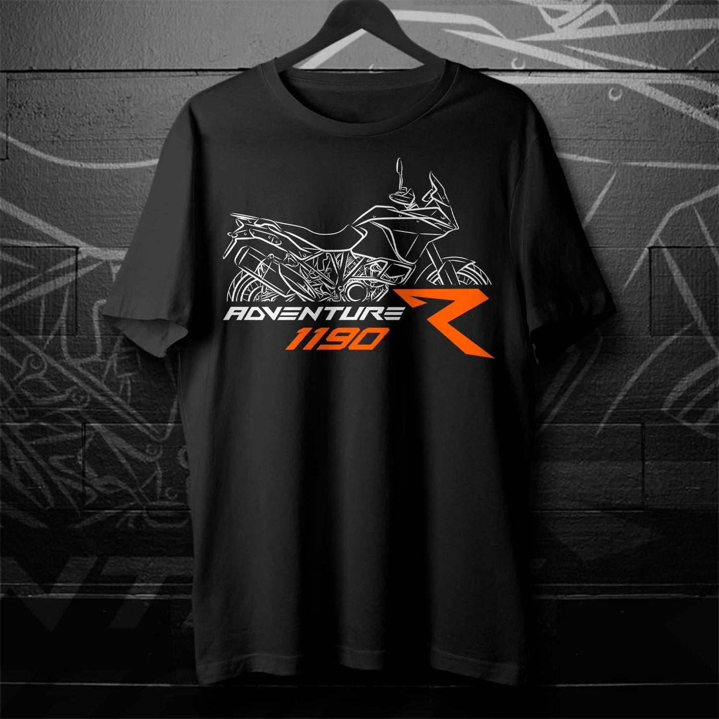 KTM 1190 Adventure T-Shirt - Motorcycle Tee Shirt for ADV Riders