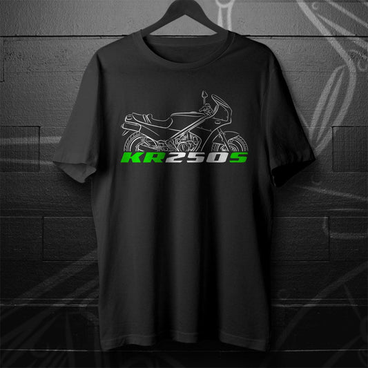 Kawasaki KR250S Inspired T-Shirt - Motorcycle Tee Shirt for Riders