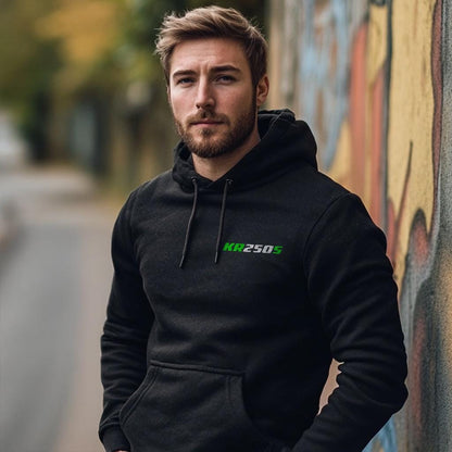 Kawasaki KR250S Inspired Hoodie - Motorcycle Sweatshirt for Riders