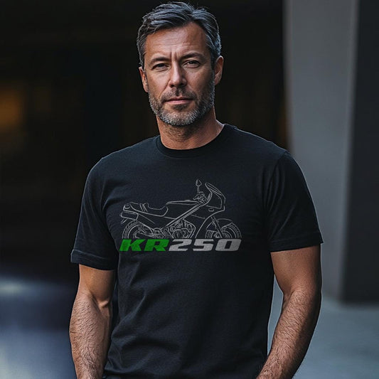 Kawasaki KR250 1984-86 Inspired T-Shirt - Motorcycle Tee Shirt for Riders