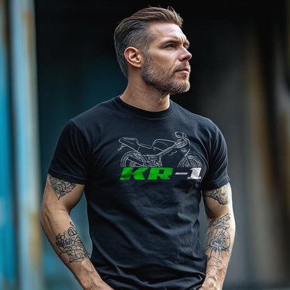 Kawasaki KR-1 Inspired T-Shirt - Motorcycle Tee Shirt for Riders
