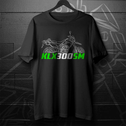 Kawasaki KLX300SM Inspired T-Shirt - Motorcycle Tee Shirt for Riders