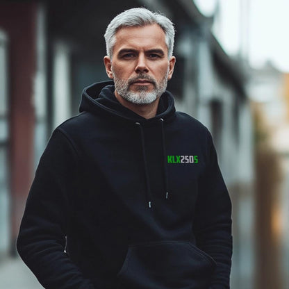 Kawasaki KLX250S Inspired Hoodie - Motorcycle Sweatshirt for Riders