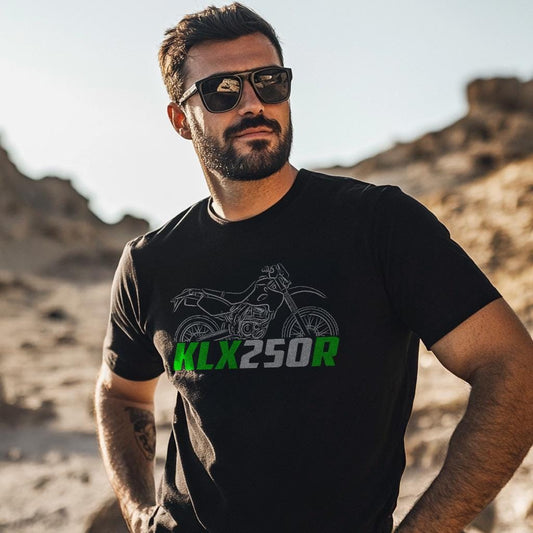 Kawasaki KLX250R Inspired T-Shirt - Motorcycle Tee Shirt for Riders