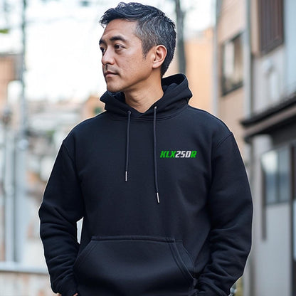 Kawasaki KLX250R Inspired Hoodie - Motorcycle Sweatshirt for Riders