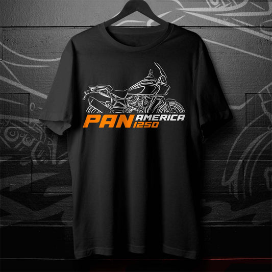 Harley Pan America T-Shirt - Biker ADV Motorcycle Tee Shirt