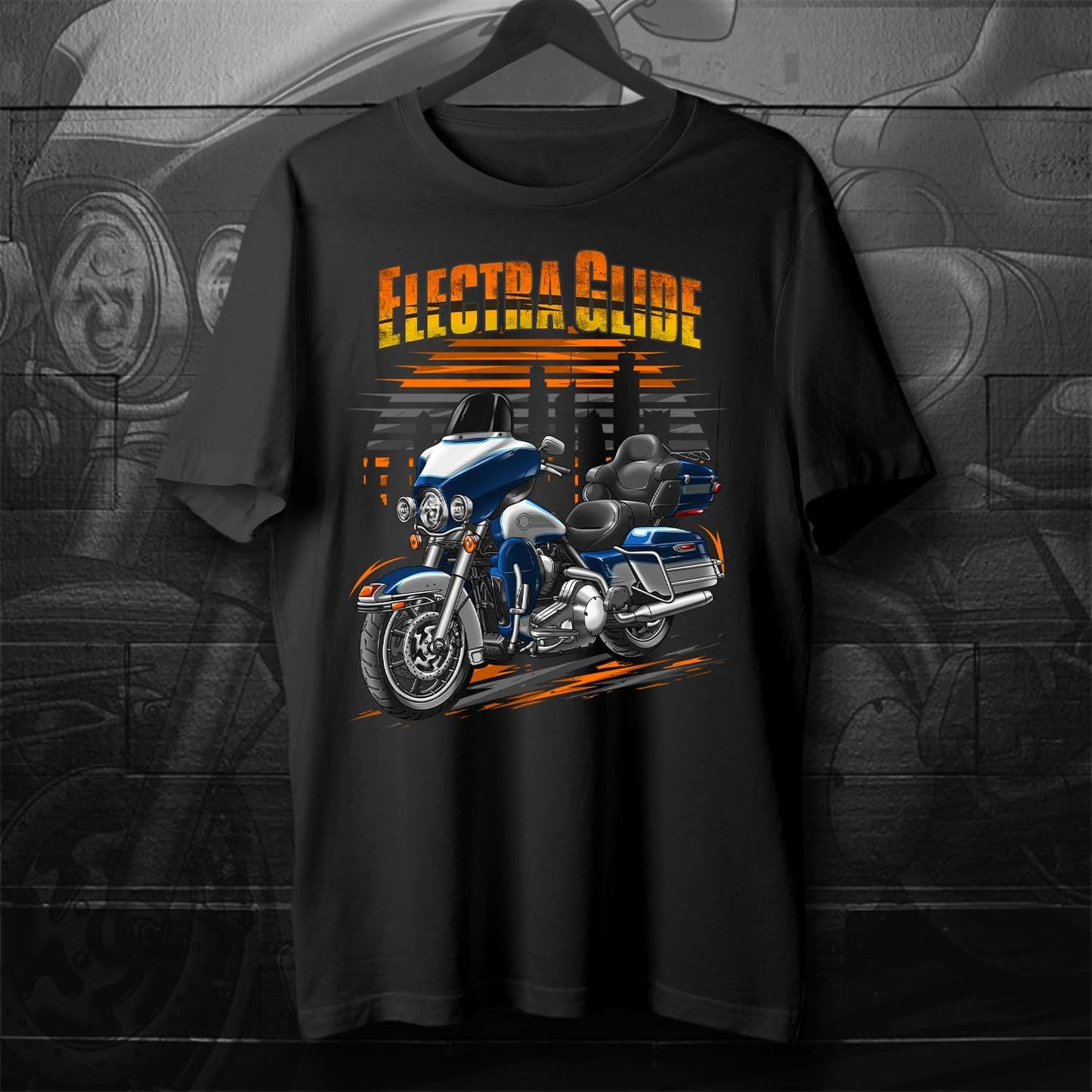 Harley Electra Glide Ultra Classic FLHTCU & FLHTCUI 1999-2001 Inspired T-Shirt - Biker Motorcycle Tee Shirt