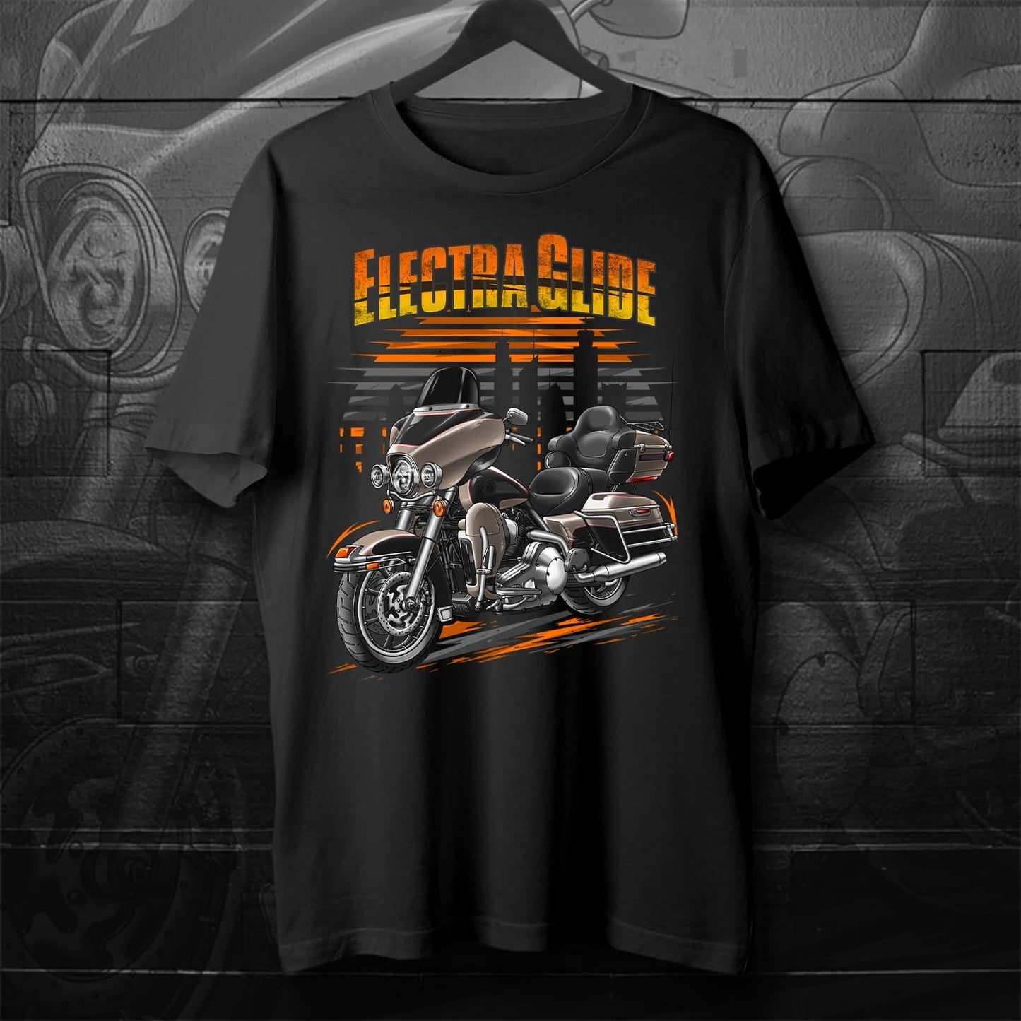 Harley Electra Glide Ultra Classic FLHTCU & FLHTCUI 2004-05 Inspired T-Shirt - Biker Motorcycle Tee Shirt