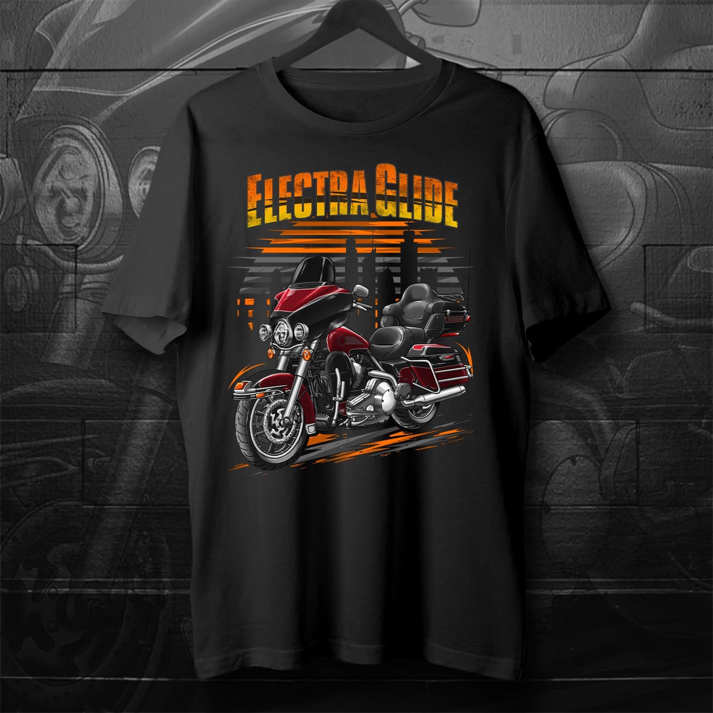Harley Electra Glide Ultra Classic FLHTCU & FLHTCUI 2004-05 Inspired T-Shirt - Biker Motorcycle Tee Shirt