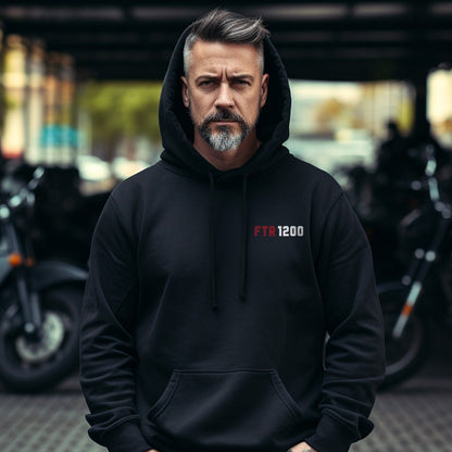 Indian FTR 1200 Hoodie - Motorcycle Sweatshirt for Riders