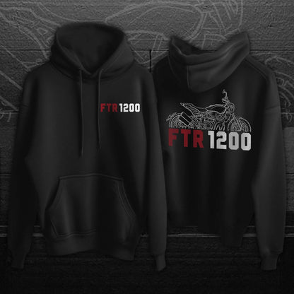 Indian FTR 1200 Hoodie - Motorcycle Sweatshirt for Riders