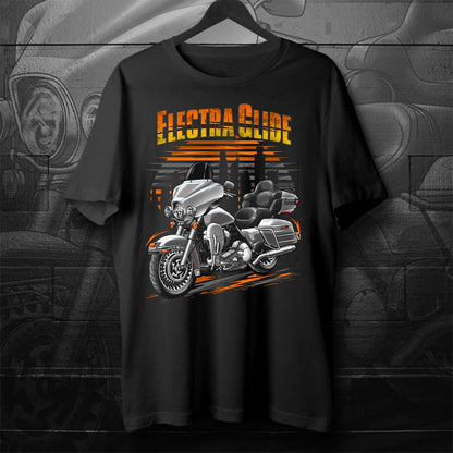 Harley Electra Glide Ultra Classic FLHTCU & FLHTCUI 2009-10 Inspired T-Shirt - Biker Motorcycle Tee Shirt