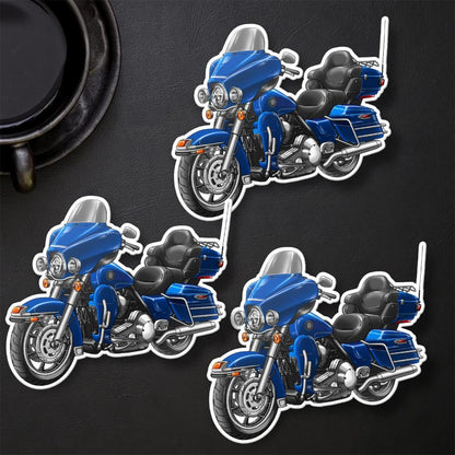 Harley Electra Glide Ultra Classic FLHTCU & FLHTCUI 1994-97 Inspired Stickers - Set of 3 Biker Motorcycle Decals