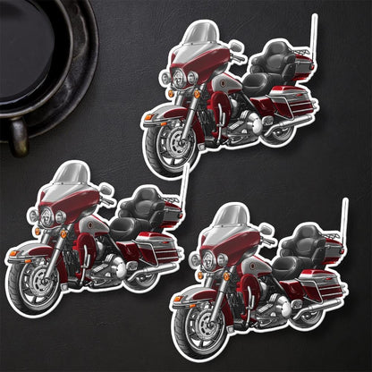 Harley Electra Glide Ultra Classic FLHTCU & FLHTCUI 1994-97 Inspired Stickers - Set of 3 Biker Motorcycle Decals