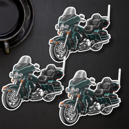 Harley Electra Glide Ultra Classic FLHTCU & FLHTCUI 1994-97 Inspired Stickers - Set of 3 Biker Motorcycle Decals