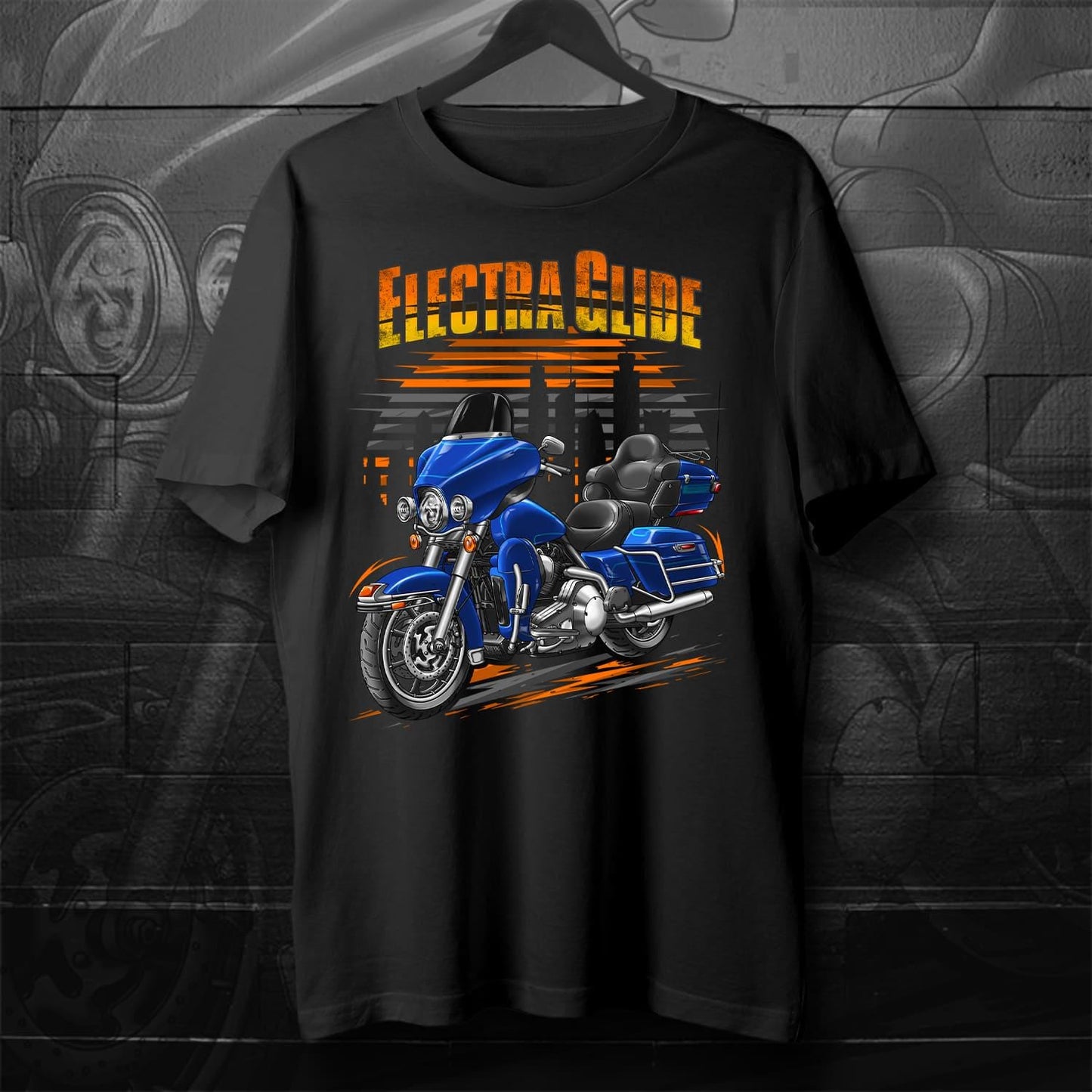Harley Electra Glide Ultra Classic FLHTCU & FLHTCUI 2002-04 Inspired T-Shirt - Biker Motorcycle Tee Shirt