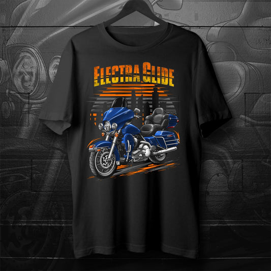 Harley Electra Glide Ultra Classic FLHTCU & FLHTCUI 2007-08 Inspired T-Shirt - Biker Motorcycle Tee Shirt