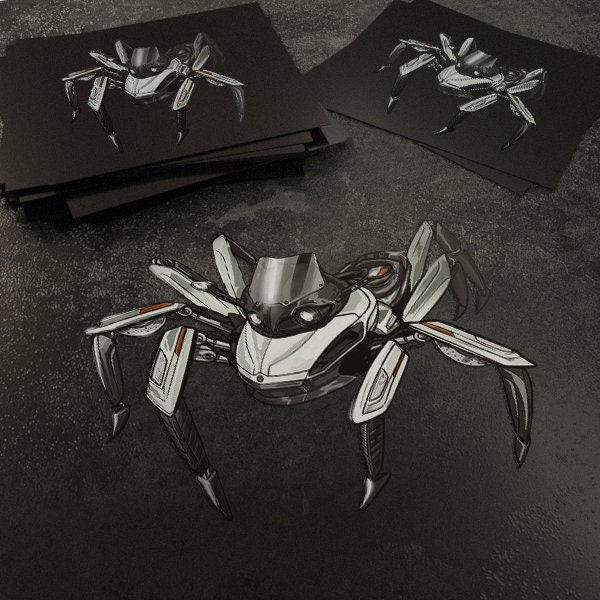 Can-Am Spyder RS 2014-16 Stickers - Set of 3 Motorcycle Decals for Riders