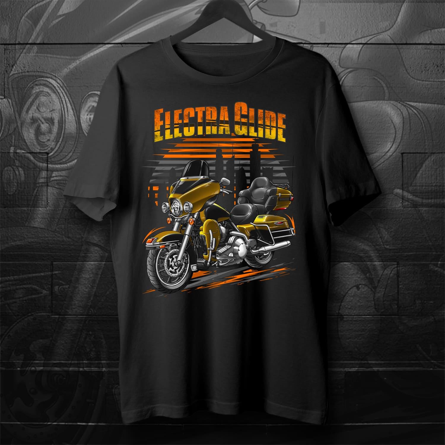 Harley Electra Glide Ultra Classic FLHTCU & FLHTCUI 2008-09 Inspired T-Shirt - Biker Motorcycle Tee Shirt