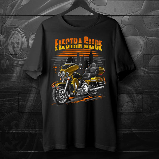 Harley Electra Glide Ultra Classic FLHTCU & FLHTCUI 2008-09 Inspired T-Shirt - Biker Motorcycle Tee Shirt