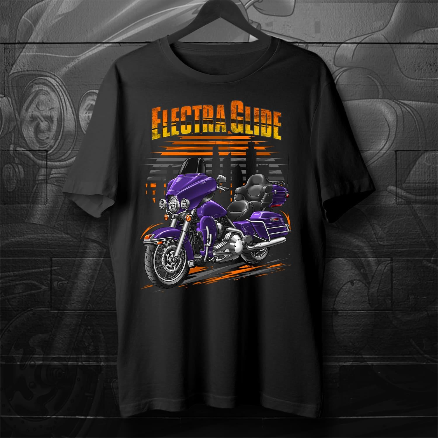 Harley Electra Glide Ultra Classic FLHTCU & FLHTCUI 2008-09 Inspired T-Shirt - Biker Motorcycle Tee Shirt